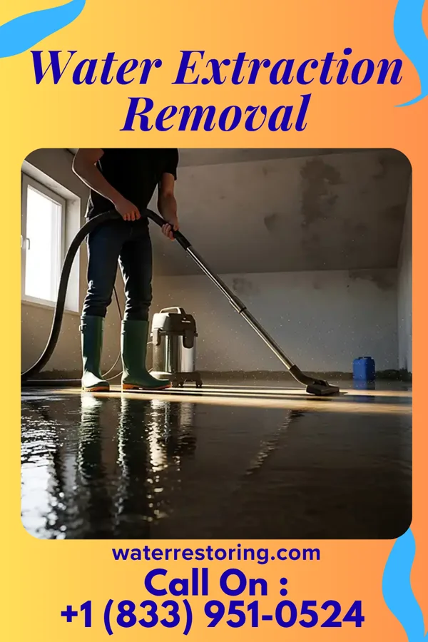 Water Extraction Removal in SUNY Oswego, NY